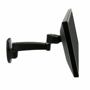 Ergotron 安装臂 用于 显示器, 显示 - 黑 - 横向/纵向 - 1 显示器支持 - 68.6 cm 到 96.5 cm (38") 支持屏幕 - 11.34 kg 承载量 - 100 x 100, 75 x 75 - VESA 安装