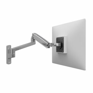 Ergotron 安装臂 用于 显示器, 显示屏, LCD 显示器 - 抛光铝 - 可调节高度 - 1 显示器支持 - 86.4 cm (34") 支持屏幕 - 9.07 kg 承载量 - 75 x 75, 100 x 100 - VESA 安装兼容