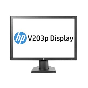 HP V203p HD LCD Monitor - 16:10 - 19.5" (49.5 cm) Viewable - LED Backlight - 1400 x 900 - 250 cd/m² - 8 ms - VGA