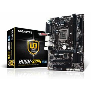 GIGABYTE Ultra Durable Desktop Motherboard - Intel H110 Chipset - Socket H4 LGA-1151 - Micro ATX - Core, Core i7, Core i5,