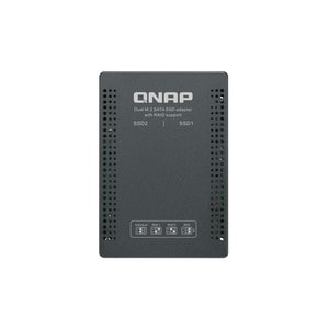 QNAP QDA-A2MAR 2 x Total Bays DAS Storage System Internal - Serial ATA/600 Controller - RAID Supported - 0, 1, JBOD RAID L
