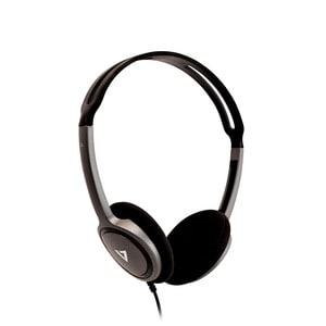 V7 HA310-2EP Wired Over-the-head, On-ear Binaural Stereo Headphone - Black - Supra-aural - 32 Ohm - 20 Hz to 20 kHz - 1.80