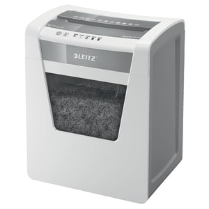 Leitz Paper Shredder - Continuous Shredder - Micro Cut - 10 Per Pass - for shredding Staples, Paper Clip, Paper - 2 mm x 1