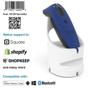 SocketScan S740 2D BL&WT Dock Barcode Scanner
