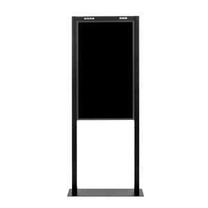 HAGOR Bodenhalterung für LED-Monitor - Schwarz - 1 Unterstützte(r) Display(s)Bildschirmgröße: 139,7 cm (55 Zoll) - max. 45
