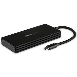 StarTech.com M.2 SSD Enclosure for M.2 SATA Drives - USB 3.1 Gen 2 - M.2 External Enclosure for USB-C Laptop - M.2 SATA US