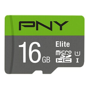 PNY Elite 16 GB Class 10/UHS-I (U1) microSDHC - 1 - 10 Jahr(e) Garantie