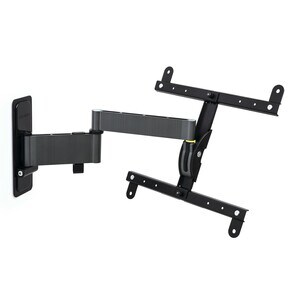 ITB - Staffa a muro 3 snodi per monitor da 30" a 55", portata 25Kg. VESA max 400x400