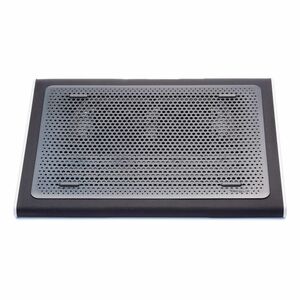 Targus AWE55GL Kühlpad - Biszu 43,2 cm (17 Zoll) Bildschirmgröße Notebook Unterstützung - Schwarz, Grau - 2 Lüfter - 1900 