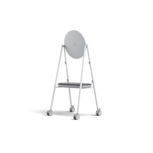 Steelcase Roam Interactive Whiteboard Stand - 166.1 cm Height x 67.3 cm Width x 77.2 cm Depth - Arctic White