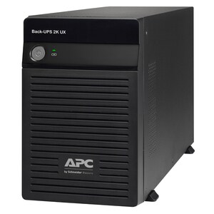 APC by Schneider Electric Back-UPS Line-interactive UPS - 2 kVA/1.20 kW - Tower - 230 V AC Input - 230 V AC Output - 1 x H