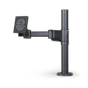 SpacePole Pole Mount for POS Terminal - Black - TAA Compliant - 1 Display(s) Supported