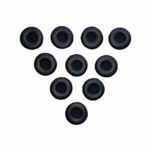 BlueParrott Ear Cushion - Black - Leatherette - 10 Piece