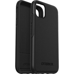 OtterBox Symmetry Case for Apple iPhone 11 Smartphone - Black - Drop Proof, Drop Resistant - Polycarbonate, Synthetic Rubber