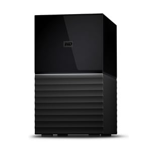 WD My Book Duo WDBFBE0240JBK 2 x Gesamtzahl Einschübe DAS-Speichersystem - 24 TB HDD Desktop - 2 x HDD installiert - 24 TB
