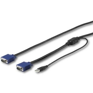 StarTech.com 10 ft. (3 m) USB KVM Cable for StarTech.com Rackmount Consoles - VGA and USB KVM Console Cable (RKCONSUV10) -