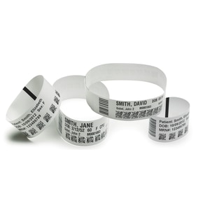 Zebra Z-Band UltraSoft Medical Label - Rectangle - Direct Thermal - Blue - Synthetic - 1 / Box