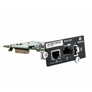 Vertiv Liebert IntelliSlot RDU101 - Network Card | Remote Monitoring - Data Center Monitoring | Adapter | 10Mb LAN/100Mb L