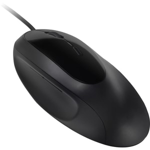 Kensington Pro Fit Ergo Wired Ergonomic Mouse - Cable - Black - USB - 3200 dpi - Four DPI Settings - 5 Button(s) - Ergonom