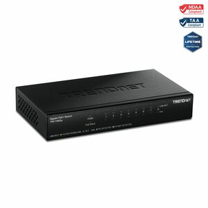 8-PORT GIGABIT POE+ SWITCH METAL 61W POE