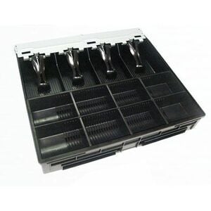 apg Kassenschubladeneinlage - 4 Rechnung/8 Coin Compartment(s)