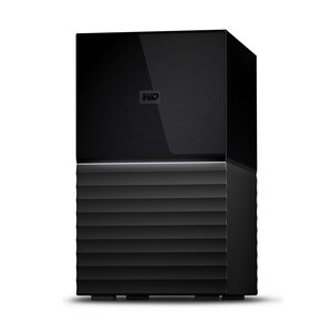WD My Book Duo WDBFBE0240JBK 2 x Gesamtzahl Einschübe DAS-Speichersystem - 24 TB HDD Desktop - 2 x HDD installiert - 24 TB