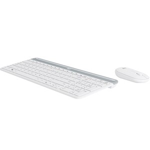 Logitech MK470 Keyboard & Mouse - Danish, Norwegian, Swedish, Finnish - USB Wireless RF - USB Wireless RF - Optical - 1000
