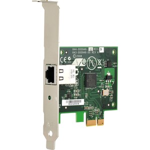 Allied Telesis AT-2912T Gigabit Ethernet Card - 10/100/1000Base-T - Plug-in Card - PCI Express - 1 Port(s) - 1