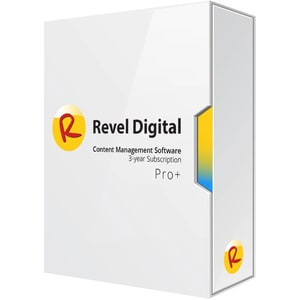 ViewSonic Revel Digital Pro+ Version - Subscription Plan License Key - 1 Device - 3 Year - Revel Digital Pro+ Version - Su