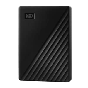 WD My Passport WDBPKJ0040BBK-WESN 4 TB Portable Hard Drive - External - Black - USB 3.0 - 256-bit Encryption Standard - Re