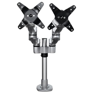 StarTech.com Desk Mount Dual Monitor Arm, Premium Articulating Desktop VESA Mount up to 27" (17.6lb/8kg) Displays, Height 
