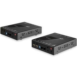 StarTech.com KVM Extender - Wired - TAA Compliant - 1 Computer(s) - 1 Remote User(s) - 100.58 m Range - 4K - 3840 x 2160 M