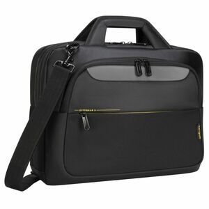 Targus CityGear TCG470GL Carrying Case for 38.1 cm (15") to 43.9 cm (17.3") Notebook, Tablet - Black - Shock Absorbing - P