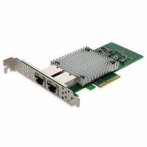 AddOn ADD-PCIE3-2RJ45-10G 10Gigabit Ethernet Card for Server - 10GBase-T - Plug-in Card - PCI Express 3.0 x8 - 80 Gbit/s D
