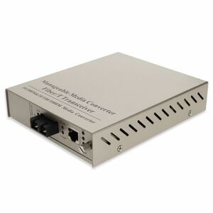 AddOn Transceiver/Media Converter - 2 Port(s) - 1 x Network (RJ-45) - 1 x SC - Optical Fiber, Twisted Pair - Single-mode -
