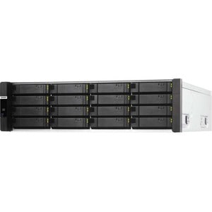 QNAP Enterprise ZFS NAS ES1686DC-2142IT-96G 16 x Total Bays SAN/NAS Storage System - 4 GB Flash Memory Capacity Xeon D-214