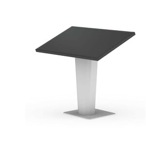 SMS Icon Display Stand - Up to 139.7 cm (55") Screen Support - 50 kg Load Capacity - Floor - White