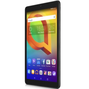 Alcatel A3 Tablet - 25,7 cm (10,1") - MediaTek MT8127 - 1 GB - 16 GBspacArmazenamento - Android 5.0 Lollipop - Preto - Qua