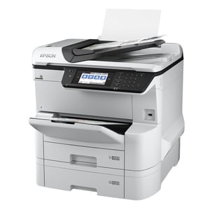 Epson WorkForce Pro WF-C8690DTWF Wireless Inkjet Multifunction Printer - Colour - Copier/Fax/Printer/Scanner - 35 ppm Mono