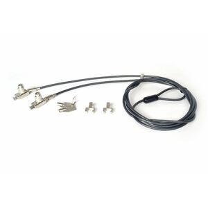 NOBLE DUAL HEAD T-BAR LOCK WITH TRAP AND KEYS