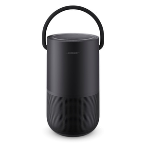 Bose Tragbar Bluetooth Smart Speaker - Google Assistant, Alexa Unterstützt - Schwarz - 360° Circle Sound - Wireless LAN - 