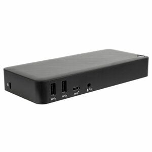 Targus DOCK430EUZ USB-Typ C Docking Station für Monitor, Desktop-PC, Tablet-PC, Notebook, Smartphone - Ladefunktion - Grau