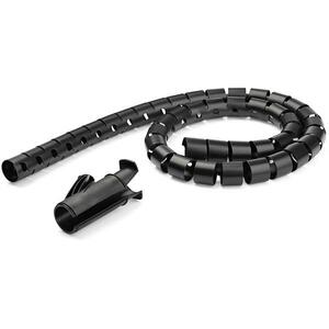 StarTech.com 1.5m / 4.9ft Cable Management Sleeve - Spiral - 45mm/1.8" Diameter - W/ Cable Loading Tool - Expandable Coile