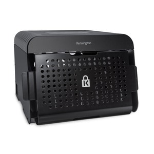 Kensington Charge Back With Locking Door Charging Rack - 5.4 cm Height x 44.5 cm Width - Metal