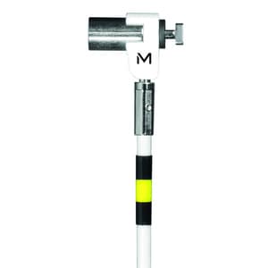 Câble de sécurité à clé avec tête pivotante - Encoche T-Lock (compatible clé Pass)