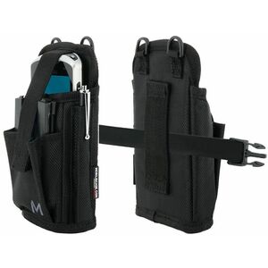 MOBILIS Carrying Case (Holster) Mobile Computer - Black - 1680D Nylon Body - Holster - 50 mm Height x 145 mm Width x 85 mm