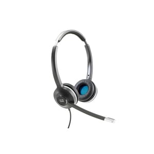 Cisco 532 Wired Over-the-head Stereo Headset - Binaural - Supra-aural - 90 Ohm - 50 Hz to 18 kHz - Uni-directional, Electr