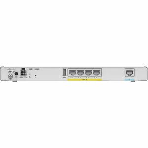 Cisco ISR1100-4G Ethernet Wireless Integrated Services Router - 5 x Network Port - USB - Gigabit Ethernet - VPN Supported 