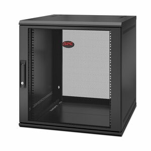 APC NetShelter WX 12U Wall Mountable Rack Cabinet for Networking, Airflow System - 482.60 mm Rack Width x 528 mm Rack Dept