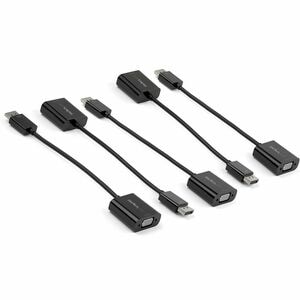 StarTech.com 5-Pack DisplayPort to VGA Adapter - DisplayPort 1.2 to VGA Monitor Active Adapter - DP to VGA Video Converter